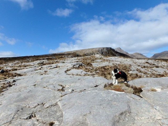 The slabs leading to Spidean Coinich