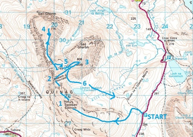 The route