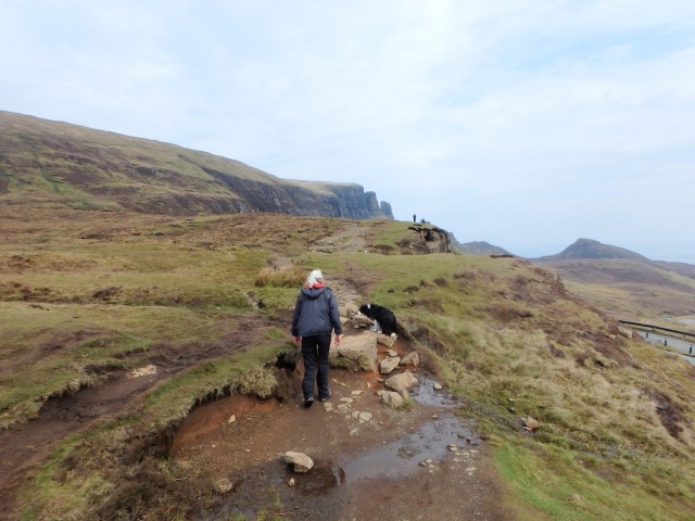 Setting out from the bealach