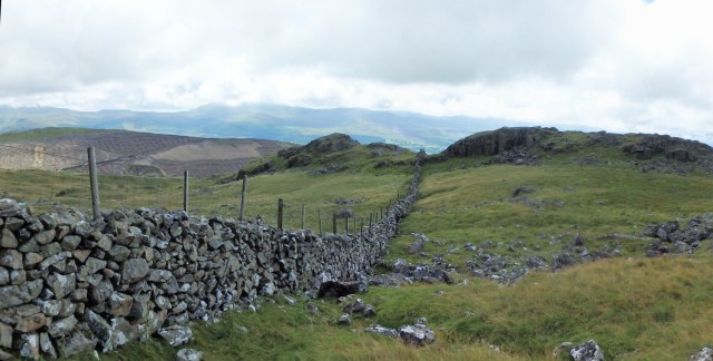 The view looking back ….