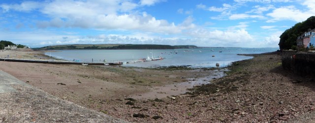 Looking out to the harbour from Dale village