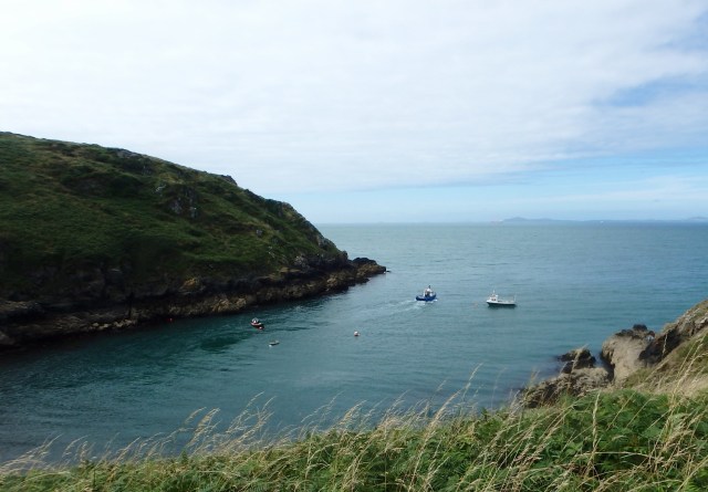 The tiny harbour of Martin’s Haven