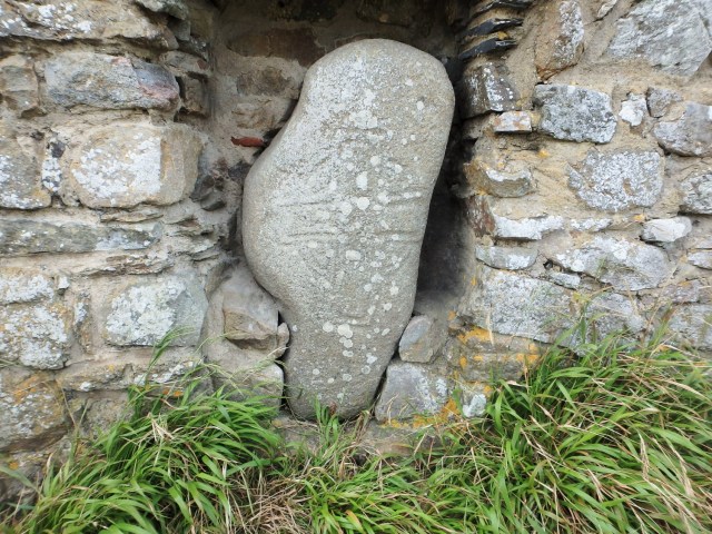 Journeys end – ancient Celtic cross at Martin’s Haven