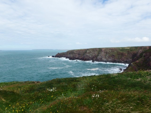 The view back to Frenchman’s Bay