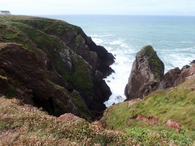Looking down into ‘The Vomit’ near St Ann’s