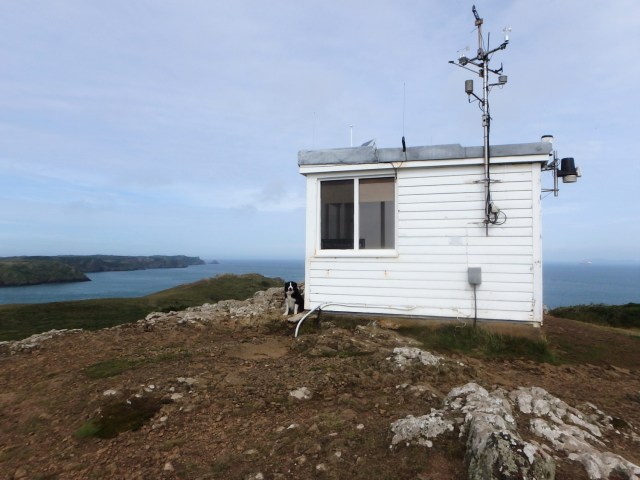 Old Coastguard lookout station at Wooltack Point