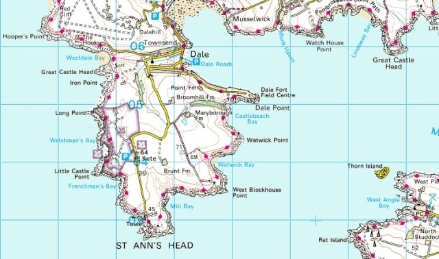 St Ann's Head and Dale