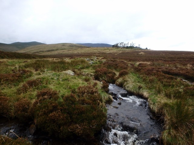 The view back to Skiddaw House from the Cumbria Way