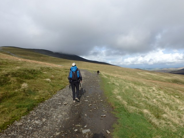 Cloud on the tops ahead