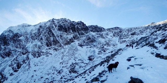 On the PYG Track above Glaslyn