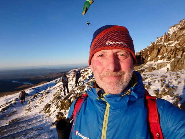 Getting some practice in taking ‘selfies’