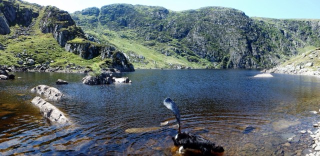 …. and summer (Note the aircraft propeller in the front centre)