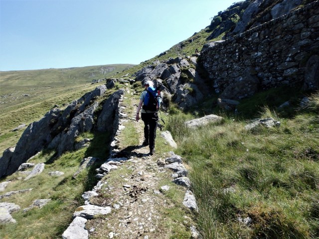 Some of the remains of the old quarry workings