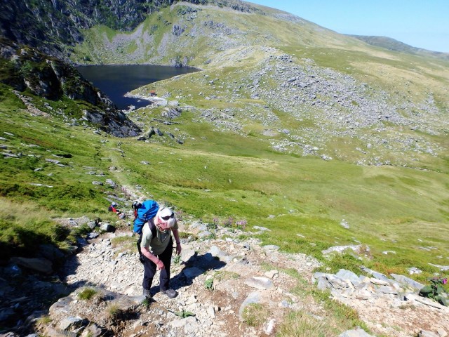 …. but for Chris, it seems there’s a lot of uphill ….