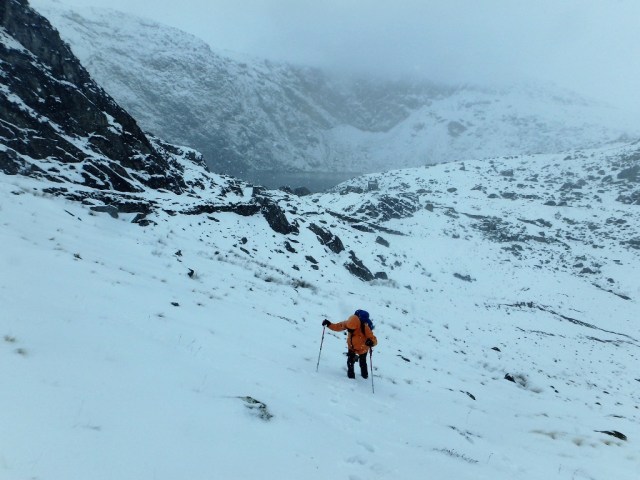 …. just as there had been a lot of uphill four months earlier